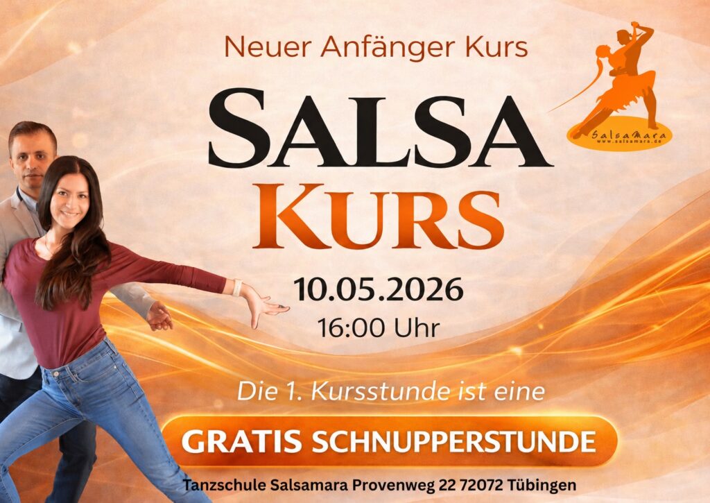 Neuer Salsa Kurs in Tübingen