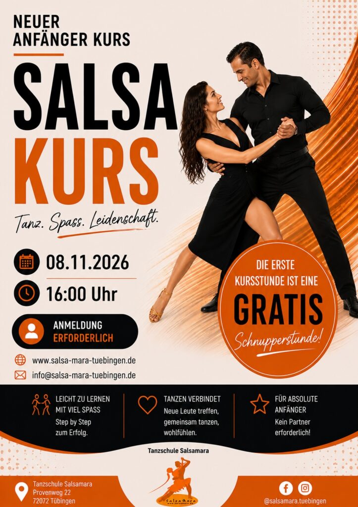 Salsa Kurs Anfänger Tübingen