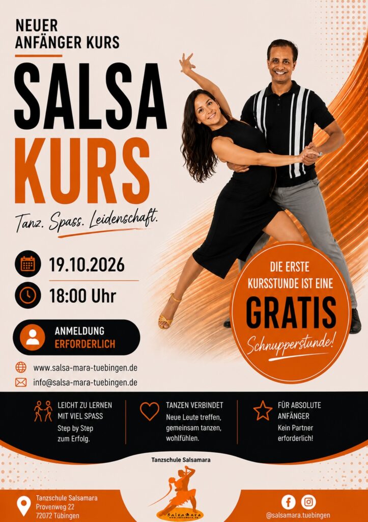 Salsa Kurs Anfänger Tübingen
